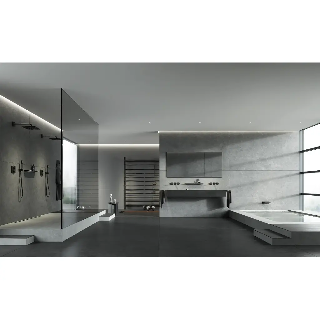 Grohe 266322430 15" Square Shower Arm Matte Black