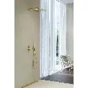 Grohe 26632GN0 15" Square Shower Arm Brushed Cool Sunrise