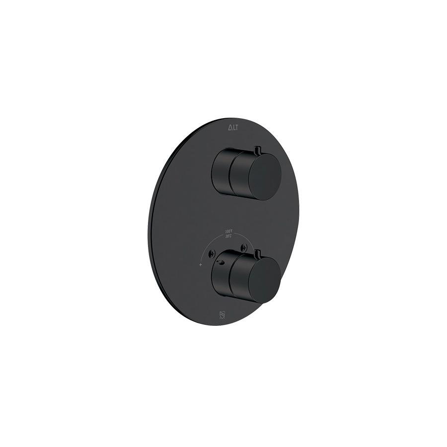 ALT 10893 Circo Uniplex T23 Trim Kit 3 Way Shared Electro Black 1