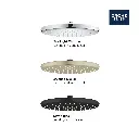Grohe 267152430 Tempesta 250 Rain Shower Head 9-7/8" 1.75gpm Matte Black