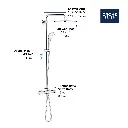 Grohe 26726000 Euphoria 310 Shw Syst.Thm Coolt 6.6L Us Grohe Chrome