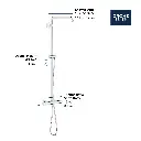 Grohe 26728000 Euphoria Shower System Thm Coolt Us Grohe Chrome