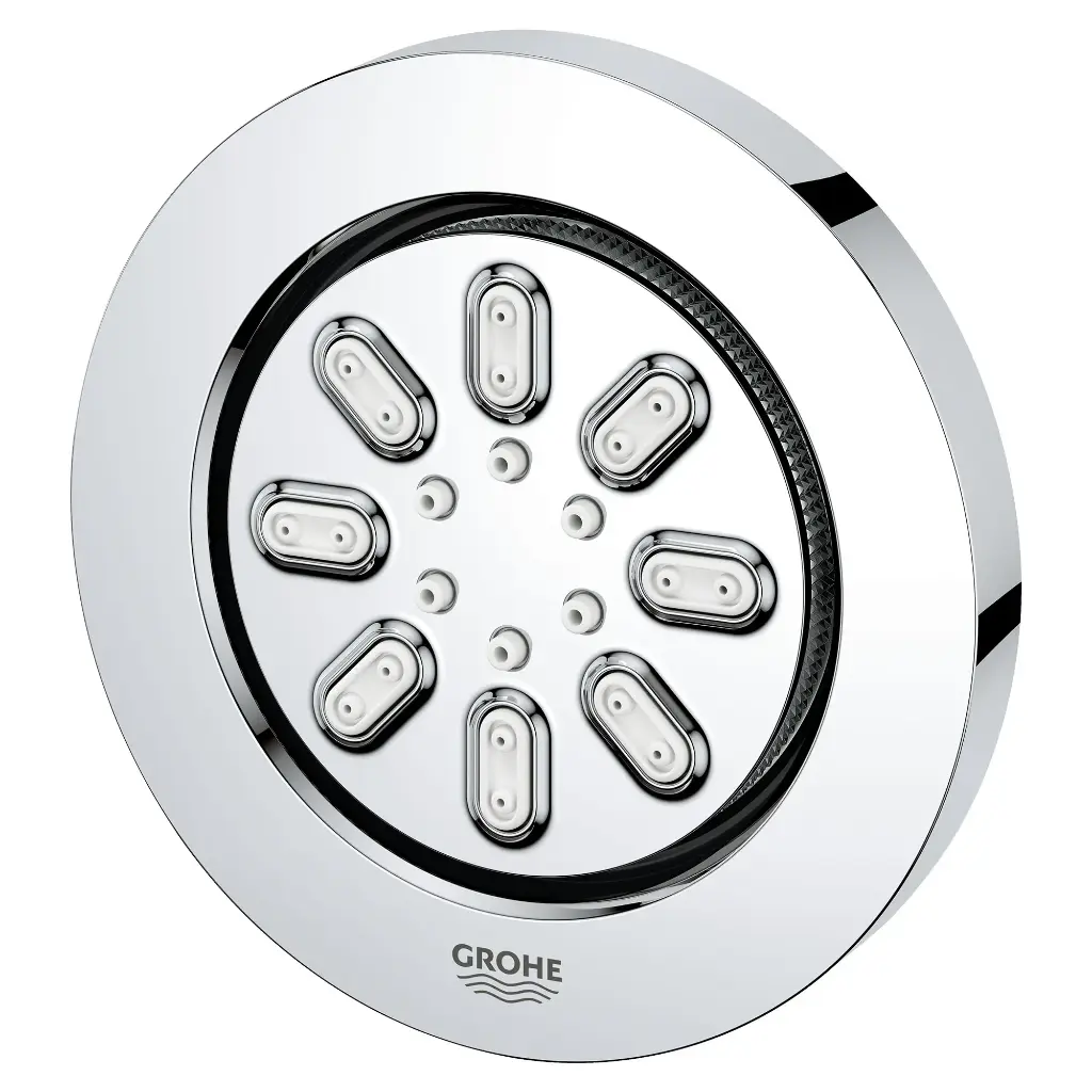 Grohe 26744000 Rsh Aqua Body Spray, Round Grohe Chrome - USE NEW CODE 26844000