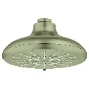 Grohe 26789EN0 Shower Head 6-1/2" 3 Sprays 1.75Gpm Brushed Nickel