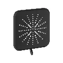 Grohe 267972430 Shower Head 6-1/2" 3 Sprays 1.75Gpm Matte Black