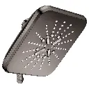 Grohe 26797A00 Shower Head 6-1/2" 3 Sprays 1.75Gpm Hard Graphite