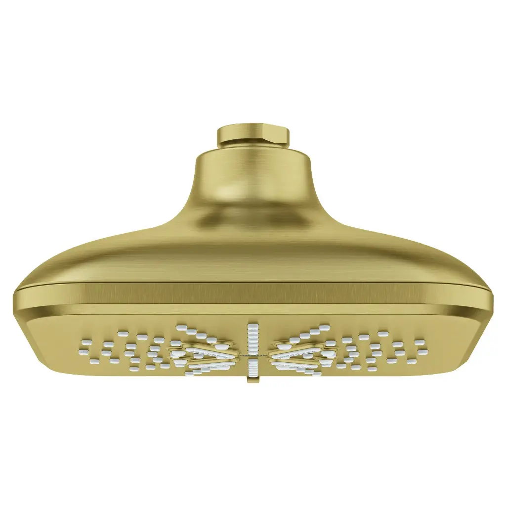 Grohe 26797GN0 Shower Head 6-1/2" 3 Sprays 1.75Gpm Brushed Cool Sunrise