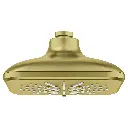 Grohe 26797GN0 Shower Head 6-1/2" 3 Sprays 1.75Gpm Brushed Cool Sunrise