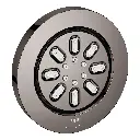 Grohe 26844A00 Body Spray Round 2 Sprays 0.9 Gpm Hard Graphite