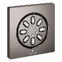 Grohe 26845A00 Body Spray Square 2 Sprays 0.9 Gpm Hard Graphite