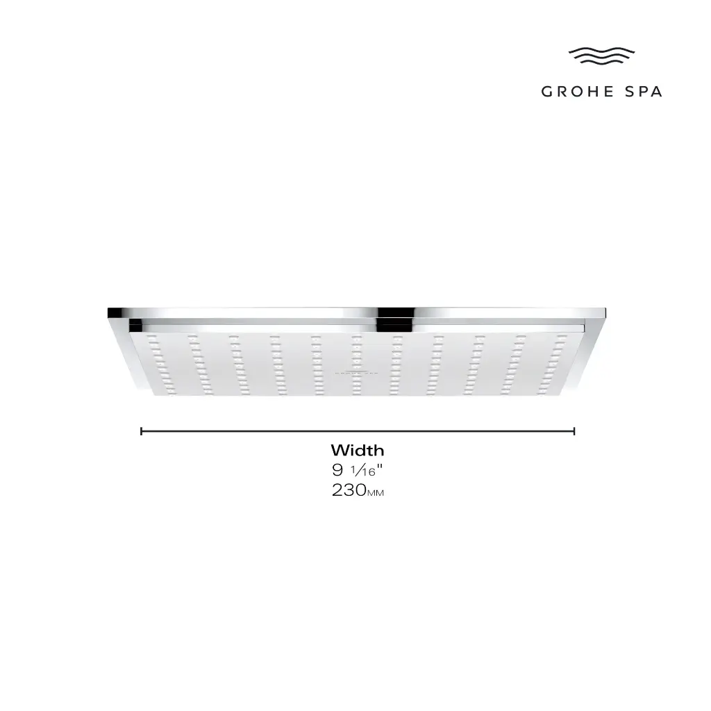 Grohe 26869000 Rsh Aqua 230 Ceiling Shower 6,6L Us Chrome