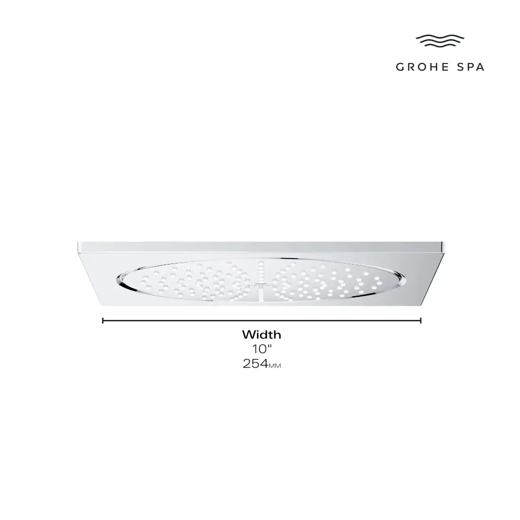 Grohe 26882000 Rsh Aqua 10" Headshower 6,6L Us Chrome