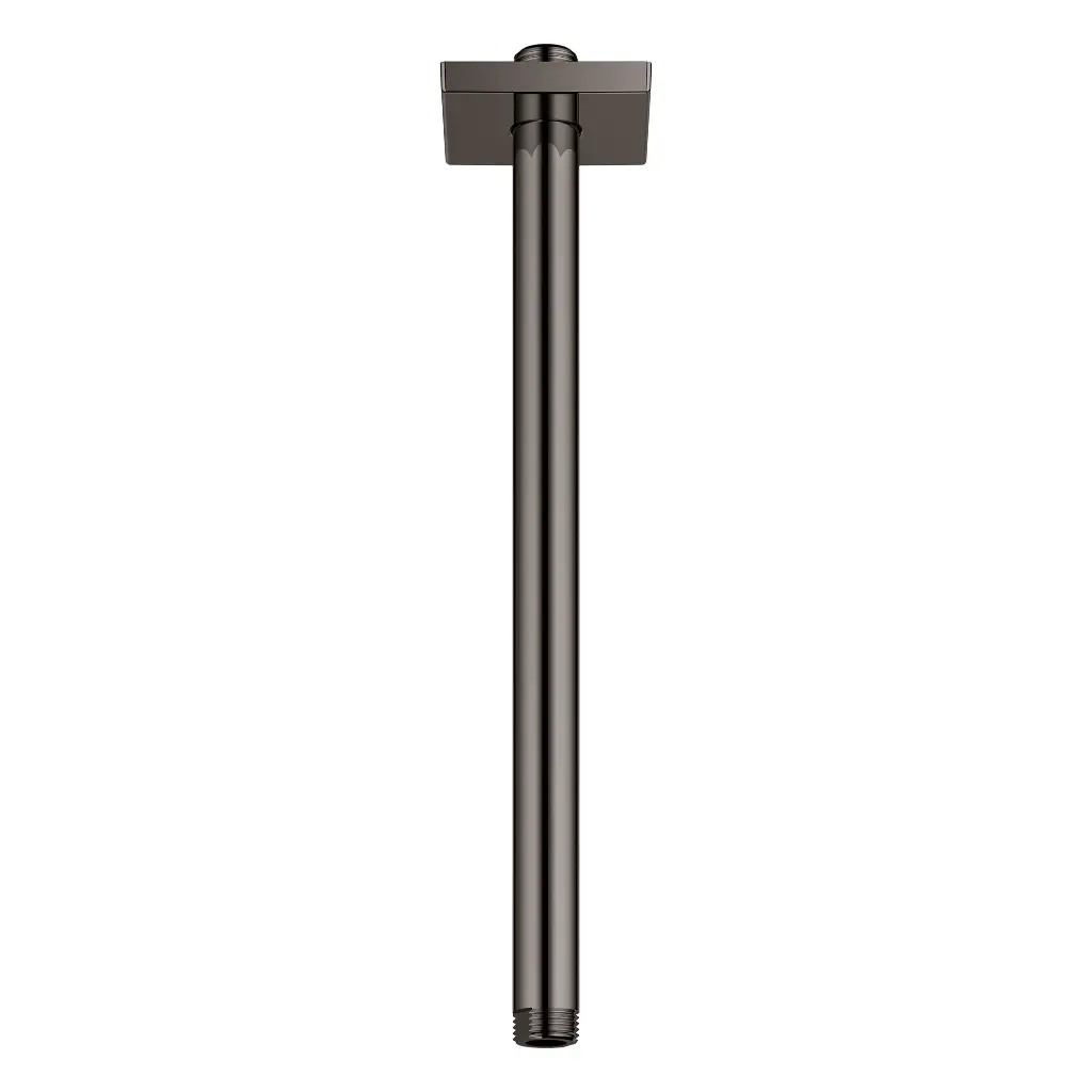 Grohe 27487A00 12" Ceiling Shower Arm With Square Flange Hard Graphite