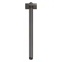 Grohe 27487A00 12" Ceiling Shower Arm With Square Flange Hard Graphite