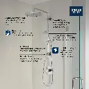 Grohe 27867001 Retro-Fit 260 Shower System & Div 9,5 Us Chrome