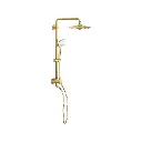 Grohe 27867Gn1 25" Euphoria Shower System 9.5 L/Min (2.5 Gpm) Brushed Cool Sunrise
