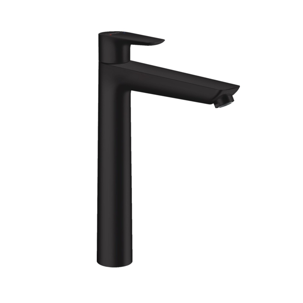 Hansgrohe 71717671 Talis E Basin Mixer 240 Without Pop Up Waste Set Matte Black