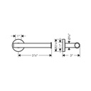 Hansgrohe 41726000 Logis Universal Toilet Paper Holder Chrome