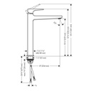 Hansgrohe 32513341 Closed Single Handle Lavatory - 260