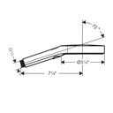 Hansgrohe 26864701 Handshower 130 3-Jet, 2.5 Gpm
