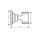 Hansgrohe 16325000 Axor Montreux Porter Chrome
