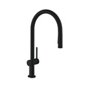 Hansgrohe 72800671 Talis N HighArc Kitchen Faucet, O-Style 2-Spray Pull-Down Matte Black