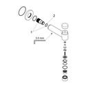 Hansgrohe 72411001 Talis S Tub Spout With Diverter