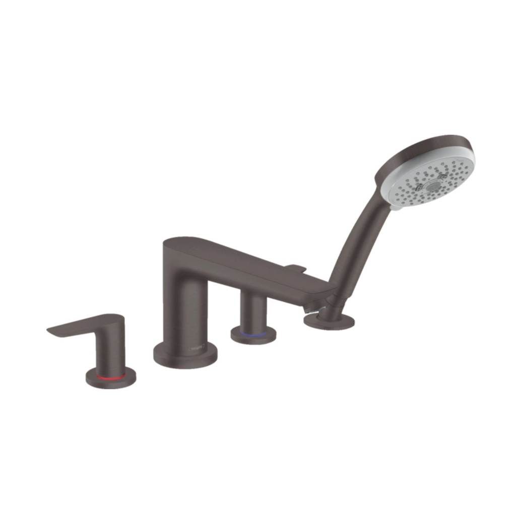 Hansgrohe 71744341 Talis E 4-Hole Roman Tub Set Trim With 1.8 Gpm Handshower