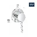 Grohe 291082431 Concetto 2 Way Diverter Trim (Shower head/Hand Shower)