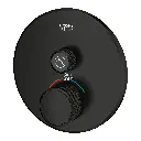Grohe 291362430 Grohtherm Smartcontrol Single Function Thermostatic Trim Matte Black
