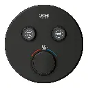 Grohe 291372430 Grohtherm Smartcontrol Dual Function Thermostatic Trim Matte Black