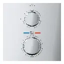 Grohe 29177001 Single Function 2-Handle Thermostatic Valve Trim Chrome