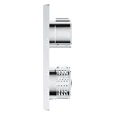 Grohe 29177001 Single Function 2-Handle Thermostatic Valve Trim Chrome