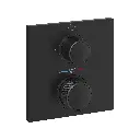 Grohe 291772431 Single Function 2-Handle Thermostatic Valve Trim Matte Black