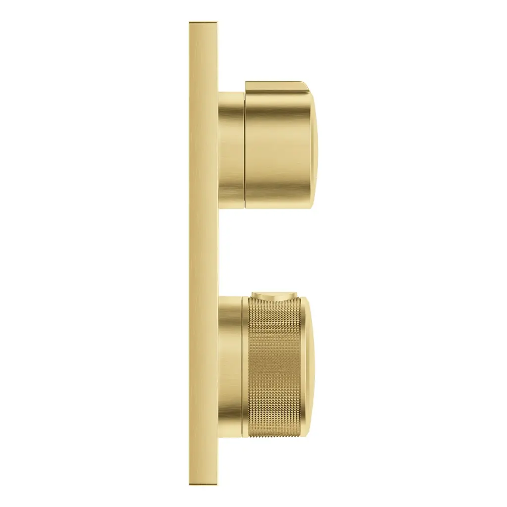 Grohe 29177Gn1 Single Function 2-Handle Thermostatic Valve Trim Brushed Cool Sunrise