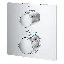 Grohe 29178001 Dual Function 2-Handle Thermostatic Valve Trim Chrome