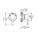 Grohe 29215Gn1 3-Way Diverter Trim Brushed Cool Sunrise