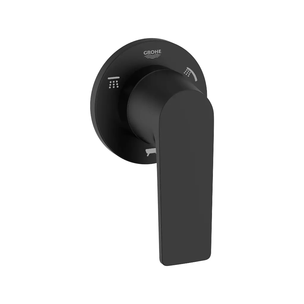 Grohe 293012430 3-Way Diverter Trim Matte Black