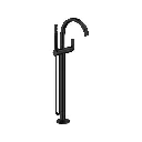 Grohe 293022430 Defined Single-Handle Freestanding Tub Faucet With 6.6 L/Min (1.75 Gpm) Hand Shower Matte Black