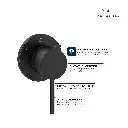 Grohe 29409000 3-Way Diverter Trim Chrome
