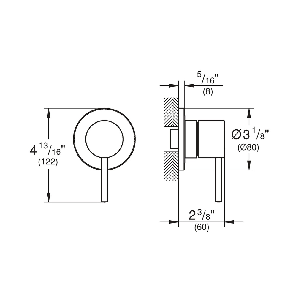 Grohe 29409En0 3-Way Diverter Trim Brushed Nickel