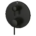 Grohe 294232430 Timeless PBV Trim W 2-Way Div Us Matte Black