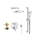 Grohe 29428000 Cosmo PBV Rain Shwr Set 1.75Gpm Us Chrome