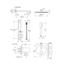 Grohe 29430000 Timeless PBV Rain Shwr Set 1.75Gpm Us Chrome