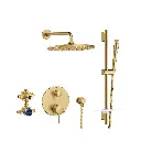 Grohe 29430GN0 Timeless PBV Rain Shower Set 1.75Gpm Us Brushed Cool Sunrise
