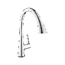 Grohe 30205002 Ladylux L2 Touch Triple Spray Pull-Down Chrome
