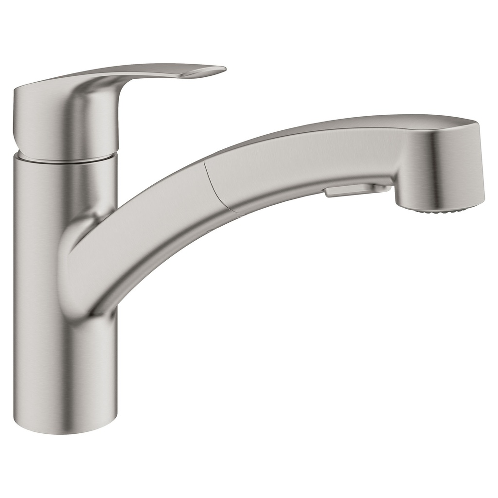 Grohe 30306DC1 Eurosmart Pull-Out Kitchen Faucet Grohe Supersteel