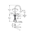 Grohe 31378GN3 Minta Single Handle Pull Down Kitchen Faucet Dual Spray 6.6 L/Min (1.75 Gpm) Brushed Cool Sunrise