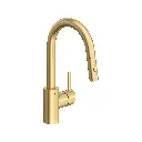 Grohe 31479Gn1 Single Handle Pull Down Bar Faucet 6.6 L/Min (1.75 Gpm) Brushed Cool Sunrise