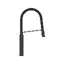 Grohe 314922430 Single Handle Semi-Pro Dual Spray Kitchen Faucet 6.6 L/Min (1.75 Gpm) Matte Black